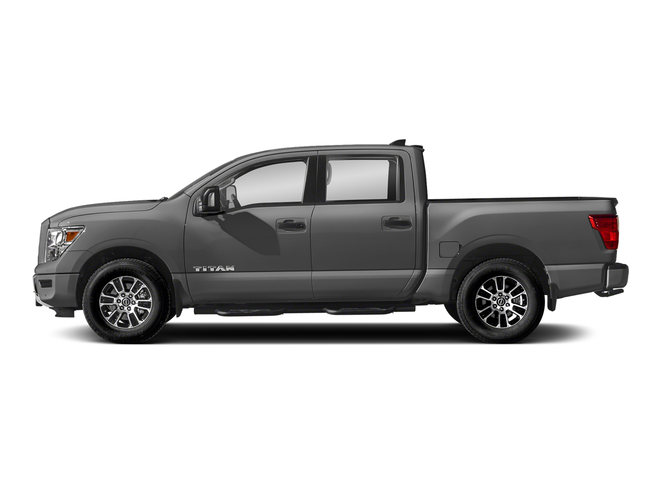 2023 Nissan Titan — rear three-quarter view