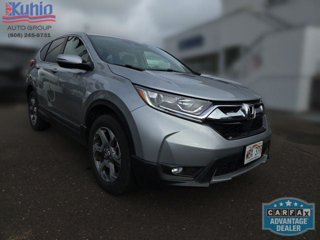 2018 Honda CR-V EX-L in Silver — front three-quarter view