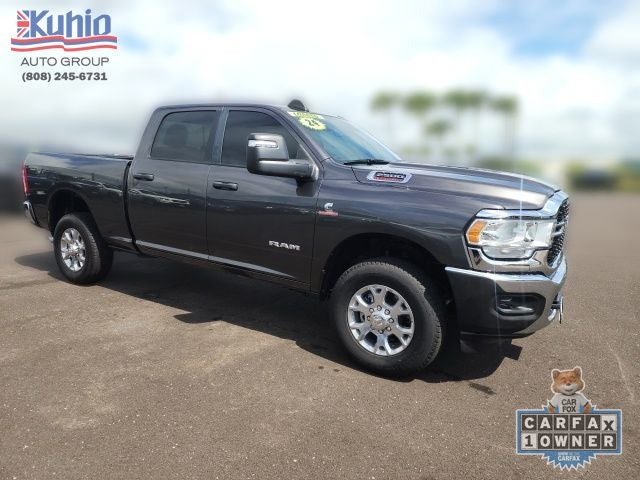 2024 RAM 2500 Big Horn in Granite Crystal Metallic Clearcoat — front three-quarter view