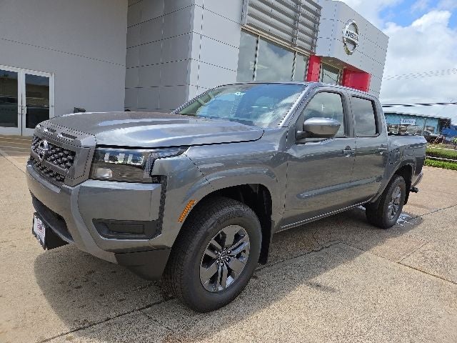 2026 Nissan Frontier SV in Gun Metallic — front three-quarter view