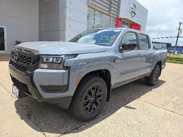 2026 Nissan Frontier SV in Boulder Gray Pearl — front three-quarter view