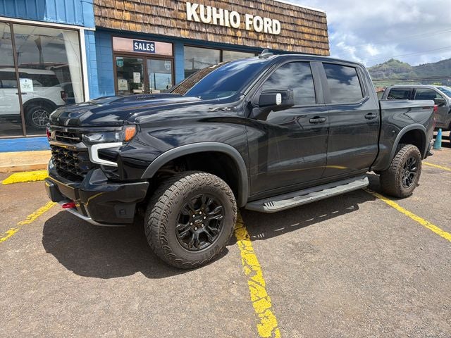 2024 Chevrolet Silverado 1500 ZR2 in Black — front three-quarter view