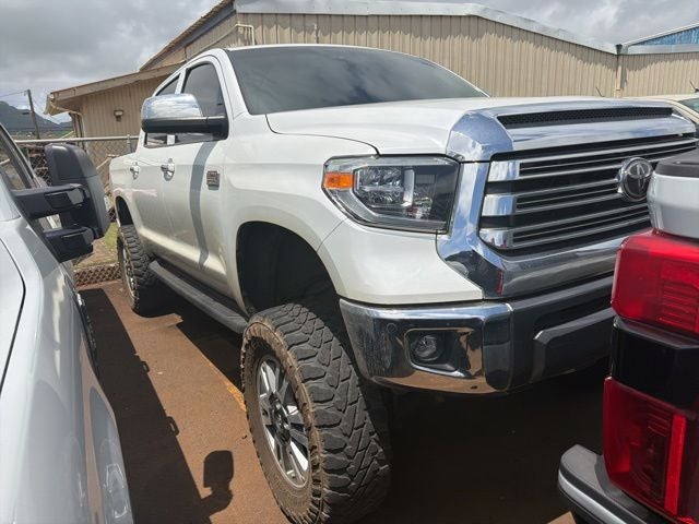 2021 Toyota Tundra 1794 in Pearl — front three-quarter view