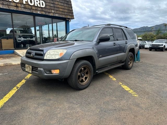 2003 Toyota 4Runner SR5 in Blue — front three-quarter view